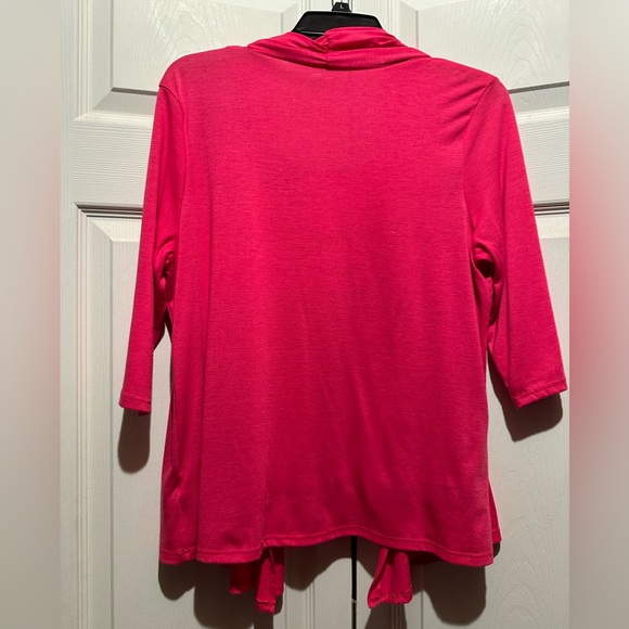 Kim Rogers XL red and black blouse. - Picture 3 of 3